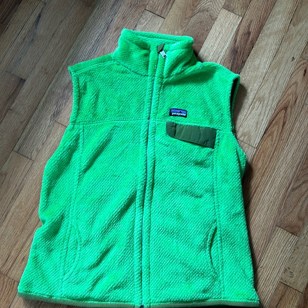 Patagonia Kelly Green Fleece Vest